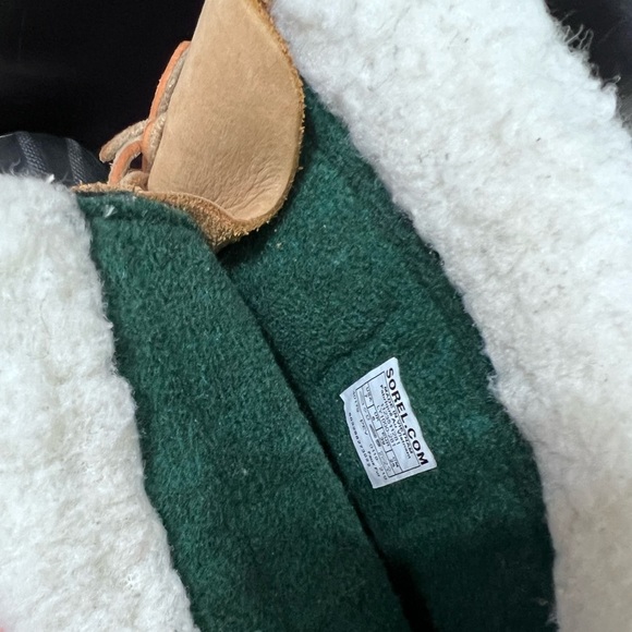 Sorel Buff Waterproof Winter Boots Sz 7 Womens Faux Fur Fleece/Wool Lining EUC. - Picture 12 of 13